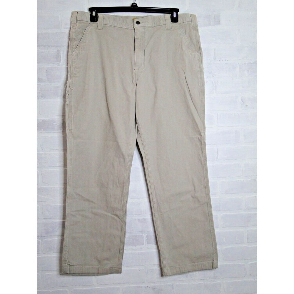 Carhartt Men's 40x30 102291 232 Rugged Flex Relaxed Fit‎ Canvas Cargo Pants